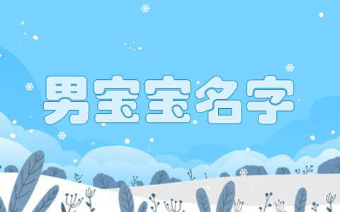 新生儿取名2024年好名字 龙年男宝宝取名最佳用字