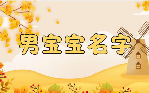最新明星孩子名字男孩 姓时男孩名字大全